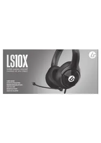 Notice LucidSound LS10X Casque