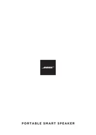 Notice BOSE PORTABLE SMART SPEAKER Hangszórók