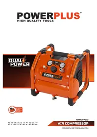 Notice PowerPlus POWDP7070 Compressor