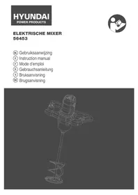 Notice HYUNDAI 56453 Mélangeur de ciment