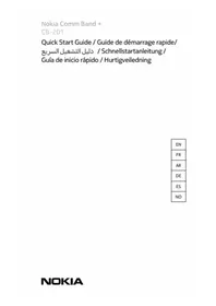 Notice NOKIA COMM BAND + CB201 Téléphone portable