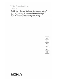 Notice NOKIA COMM BAND PRO CB301 Téléphone portable