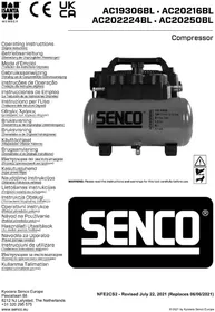 Senco AC19306BL - Compressore