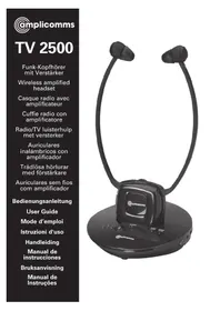 Notice Amplicomms TV 2500 Casque