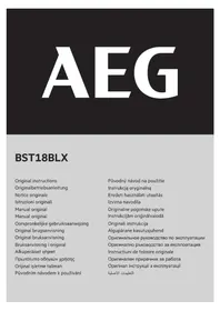 Notice AEG BST18BLX Scie sauteuse