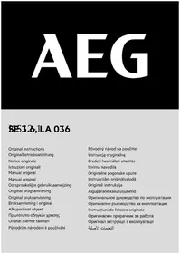 Notice AEG KS121 Fierăstrău pendular