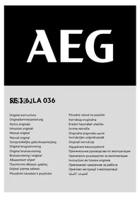 Notice AEG KS151 Fierăstrău pendular