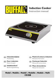 Notice BUFFALO CE208 Fornuis