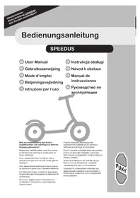 Notice Puky SPEEDUS ONE Bike