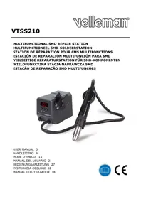 Notice VELLEMAN VTSS210 Machine de soudure
