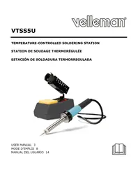 Notice VELLEMAN VTSS5U Machine de soudure