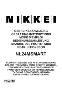 Notice NIKKEI NL24MSMART Fernseher