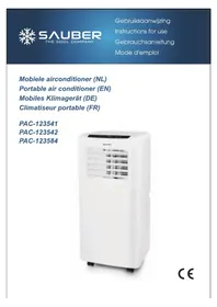 Notice Sauber PAC123542 Klimaanlage