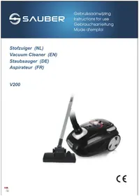 Notice Sauber V200 Staubsauger