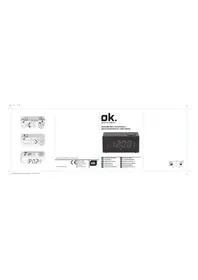Notice OK OCR 311 Radio budzik