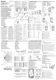 Notice OPTEX FMXDTX8 Détecteur