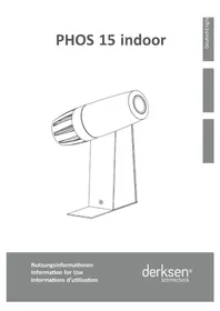 Notice Derksen PHOS 15 INDOOR Projecteur