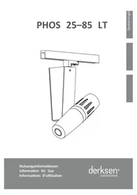 Notice Derksen PHOS 65 LT Projecteur