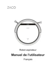 Notice ZACO V5S PRO Aspirateur