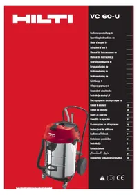 Notice HILTI VC 60U Stofzuiger
