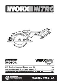 WORX WX531L.X - Scie