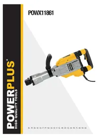 Notice PowerPlus POWX11861 Hammer