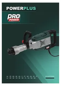 Notice PowerPlus POWP3060 Kladivo