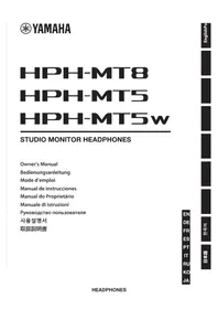 Notice YAMAHA HPHMT5 イヤホン