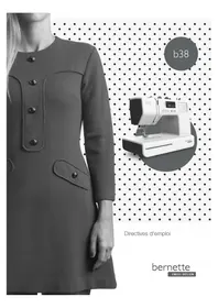 Notice Bernette B38 Machine à coudre