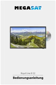 Notice MEGASAT ROYAL LINE III 32 Fernseher
