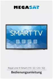 Notice MEGASAT ROYAL LINE III 32 SMART Fernseher