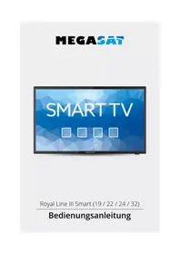 Notice MEGASAT ROYAL LINE III 22 SMART Fernseher