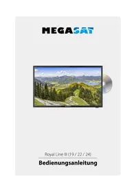 Notice MEGASAT ROYAL LINE III 24 Fernseher