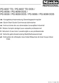 Notice MIELE PG 8099 U Lavastoviglie