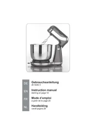 Notice Gourmetmaxx 05313 Robot ménager