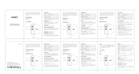 Notice Aukey PAU42 Chargeur électrique