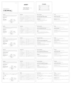 Notice Aukey CCY7 Chargeur USB pour voiture