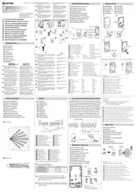 Notice OPTEX FMXST Détecteur de mouvement