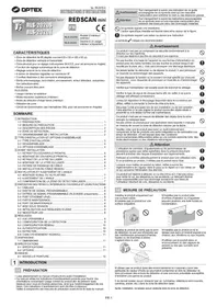 Notice OPTEX RLS2020I Détecteur de mouvement