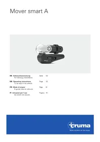 Notice TRUMA MOVER SMART A Heizung