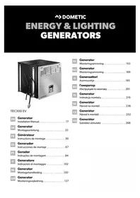 Notice DOMETIC TEC 30EV Générateur