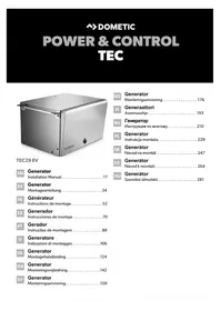 Notice DOMETIC TEC 29 Générateur