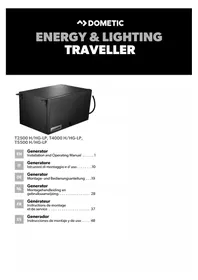 Notice DOMETIC T 2500H Générateur