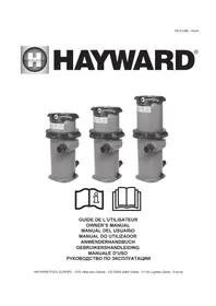 Notice HAYWARD SWIMCLEAR C100SE Водяной насос