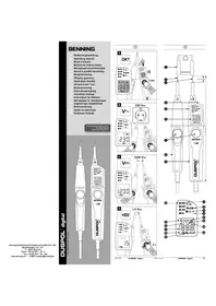 Notice BENNING DUSPOL DIGITAL Multímetro