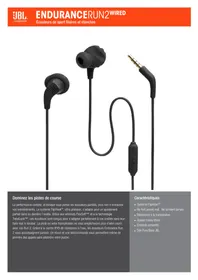 Notice JBL ENDURANCE RUN 2 WIRED Écouteurs sans fil
