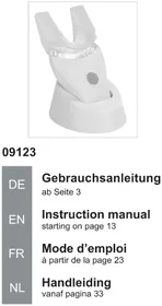 Notice VitalMaxx 09123 Brosse a dents