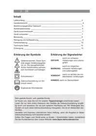 Notice Cleanmaxx 08727 Steam cleaner