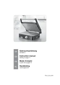 Notice Gourmetmaxx 07277 Grillplatte