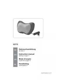 Notice VitalMaxx 03775 Appareil de massage